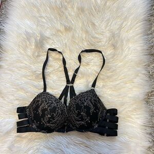 Very sexy push up black bra